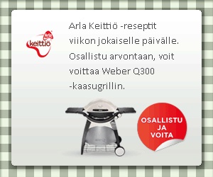 Voita Weber kaasugrilli - ilmaisia reseptejä Arlalta