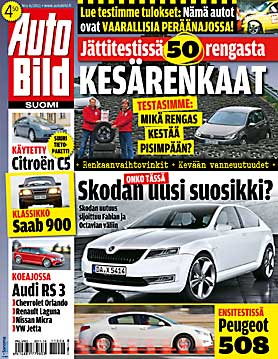 Tilaa Auto Bild Suomi -lehden ilmainen näytenumero