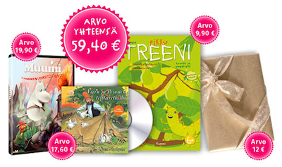Lasten Parhaat Kirjat - tutustumispaketti (arvo: 59,40 e) maksutta! Lasten Parhaat Kirjat - tutustumispaketti (arvo: 59,40 e) maksutta!