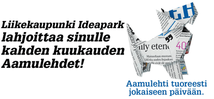 Tilaa Aaamulehti - ilmainen 2 kk Aamulehti näytejakso Tilaa Aaamulehti - ilmainen 2 kk Aamulehti näytejakso